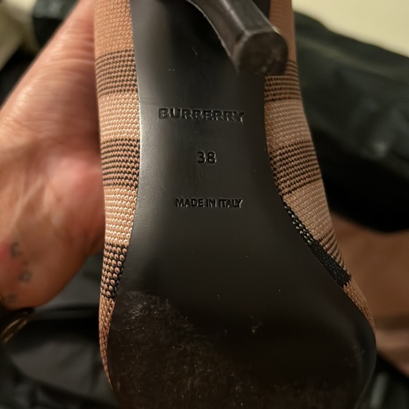 COPY - Burberry Dolman checked stretch-cotton boots - Picture 6 of 8